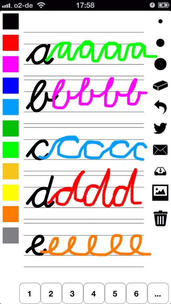Handwriting worksheets for children: Learn to write the letters of the alphabet in script and cursive應用截圖