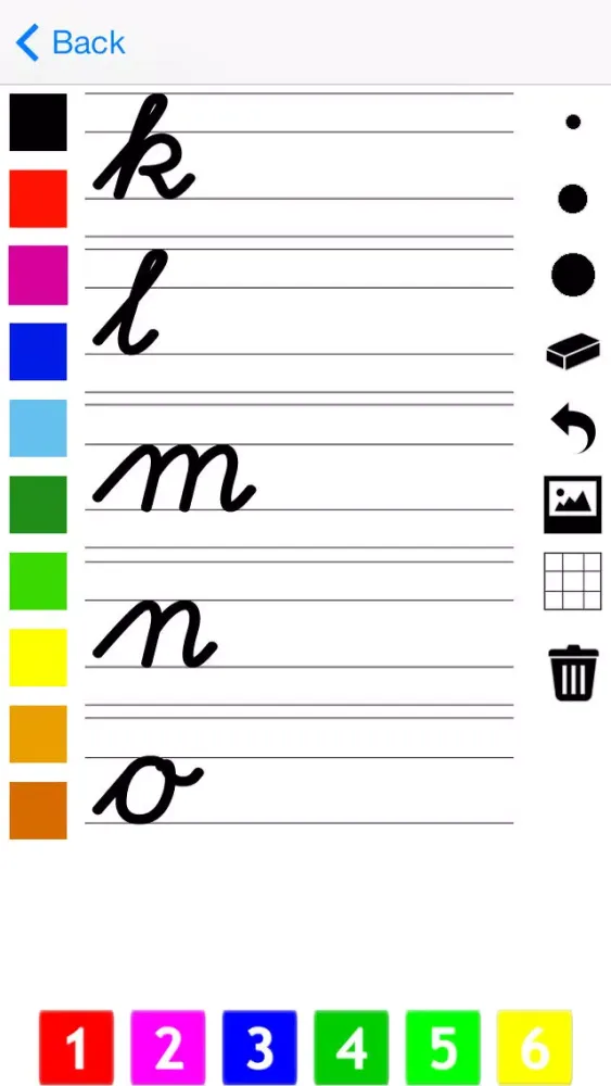 Handwriting worksheets for Children: Learn to write the letters of the alphabet in script and cursive 스크린샷