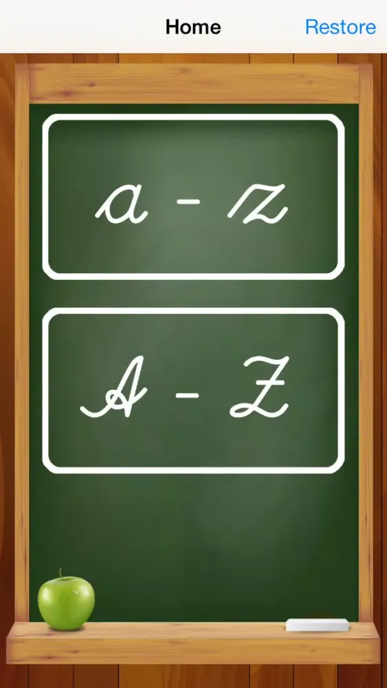 Handwriting worksheets for Children: Learn to write the letters of the alphabet in script and cursive 스크린샷