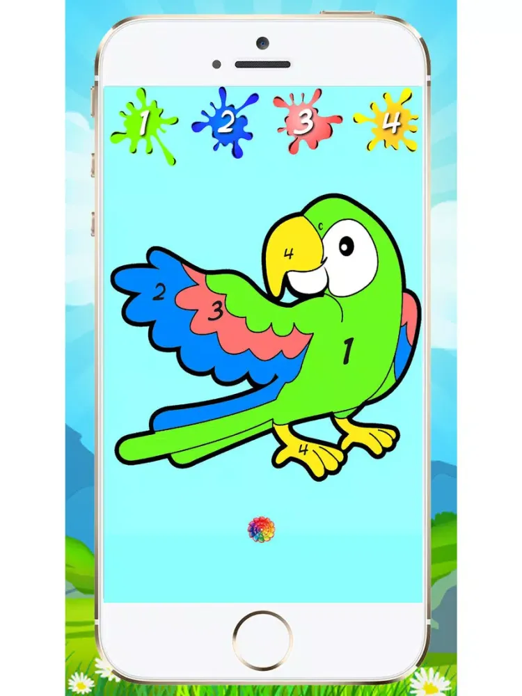 Tangkapan layar Coloring By Numbers For Kids iPad 