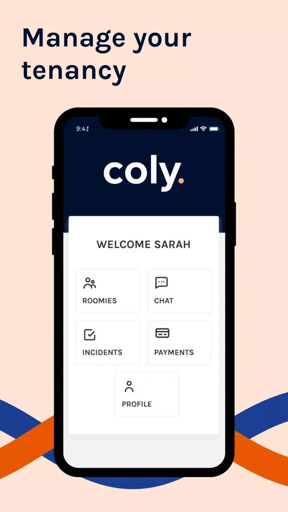 Tangkapan skrin Coly Connect