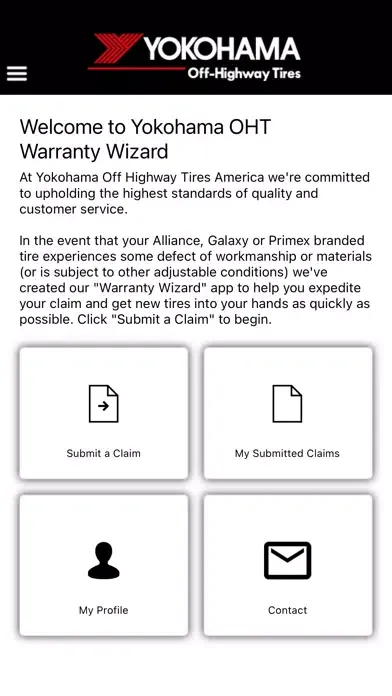 تصاویر Yokohama OHT Warranty Wizard