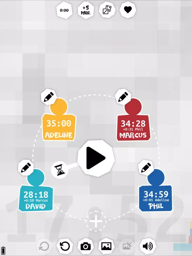 تصاویر Board Clock iPad