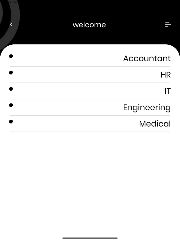 GSSC HRMS iPad Screenshots