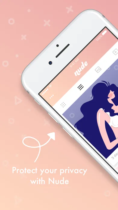 Tangkapan layar Nude App