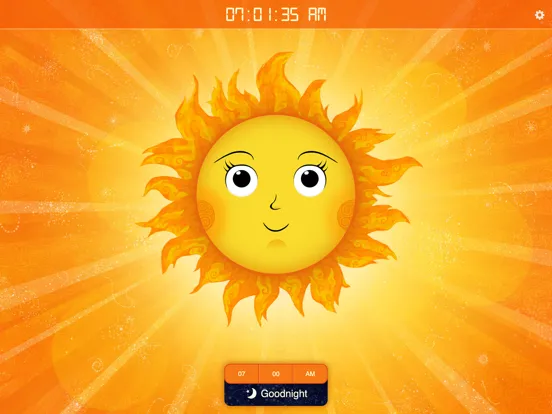 Captures d'écran de Sun to Moon Sleep Clock iPad