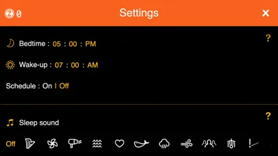 Captures d'écran de Sun to Moon Sleep Clock