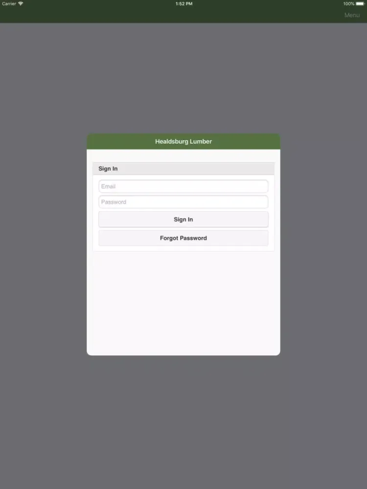 Healdsburg Lumber iPad 应用截图