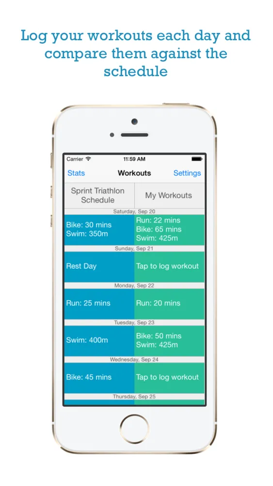 Скриншоты Sprint Tri Tracker