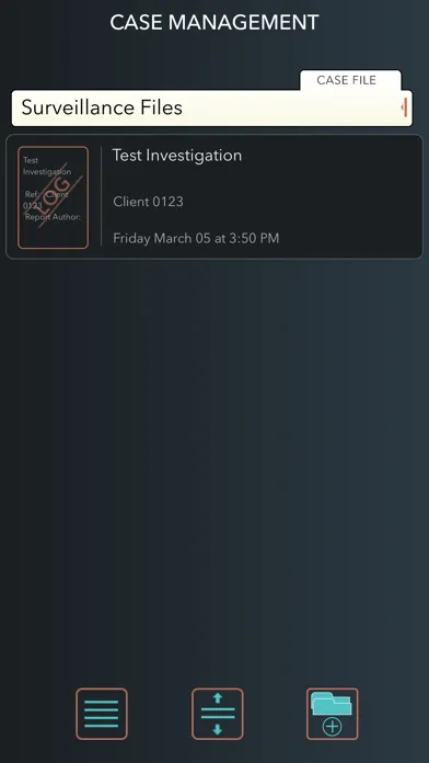 P.I. Report Screenshots