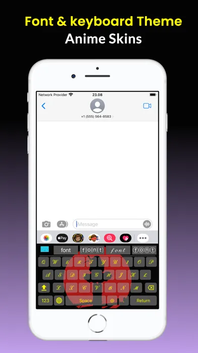 Top Anime keyboard & Wallpaper स्क्रीनशॉट