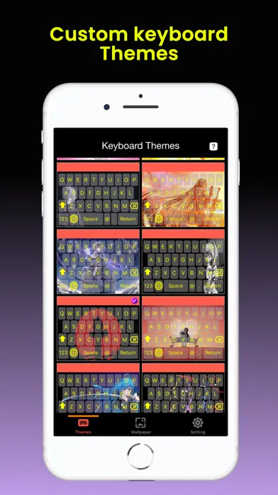 Top Anime keyboard & Wallpaper स्क्रीनशॉट