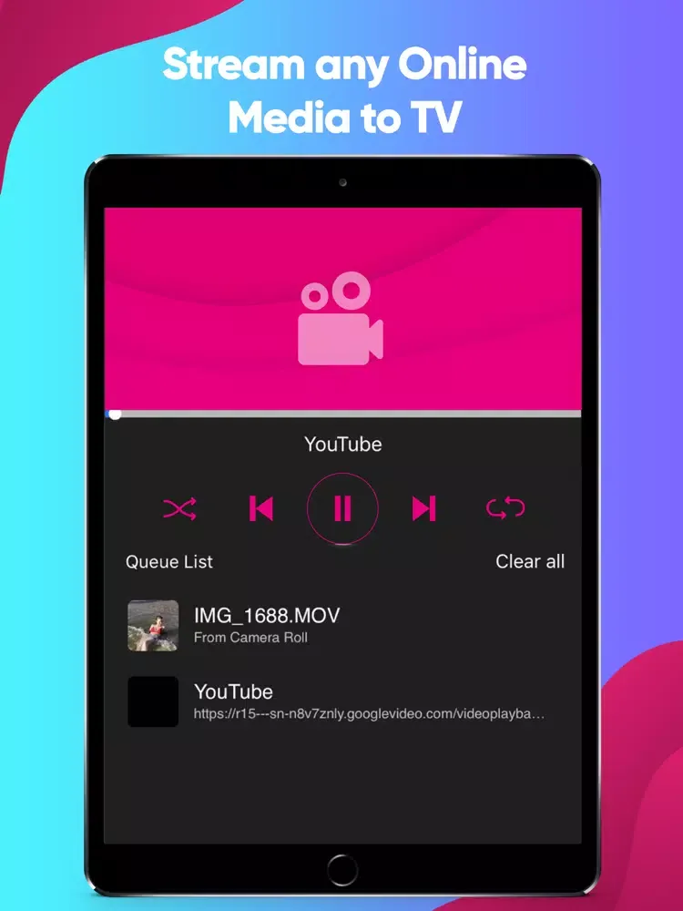 ภาพหน้าจอของ Smart View Stream All TV Cast iPad 