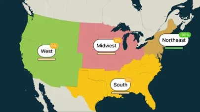 Capturas de pantalla de Tap Quiz Maps World Geography
