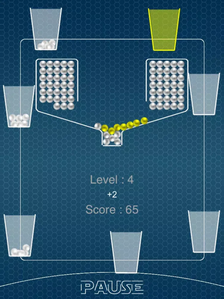 100 Ping Pong Balls - 3 Mini Physics Games Of Catching Balls in a Cup - Classic, Reverse and Mixed iPad  Screenshots