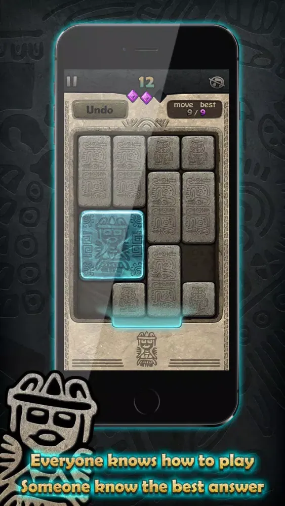 Maya Klotski Unblock Big Block Game with Solver স্ক্রিনশট