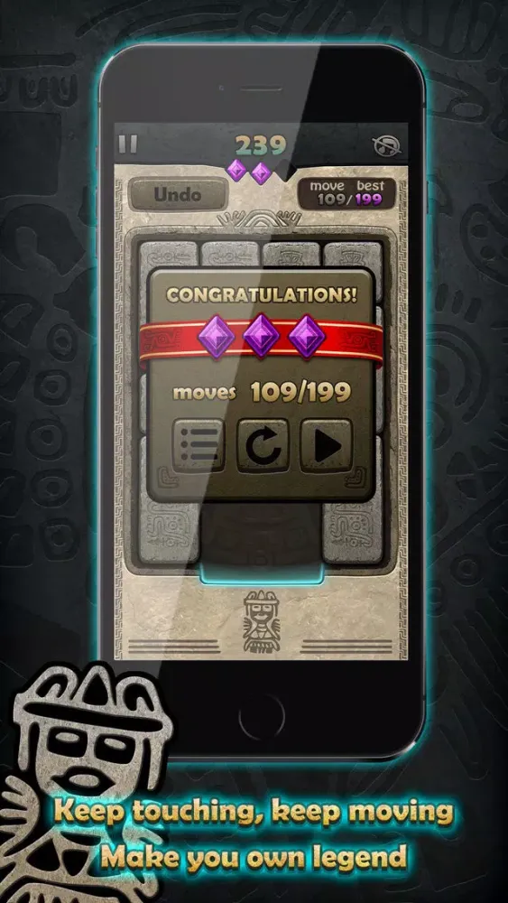 Maya Klotski Unblock Big Block Game with Solver স্ক্রিনশট
