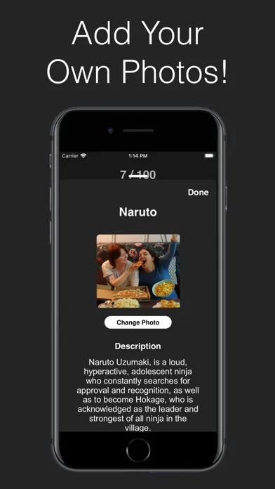 Capturas de pantalla de 100 Anime
