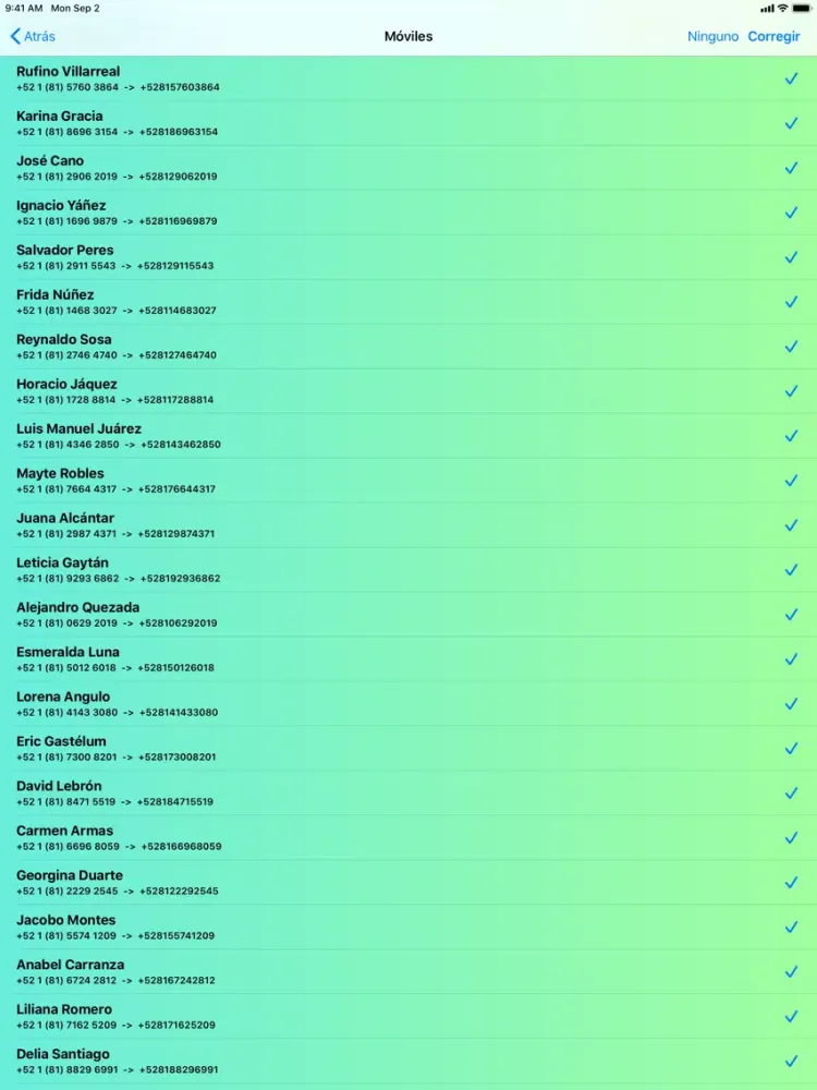 Capturas de pantalla de 10 dígitos iPad 