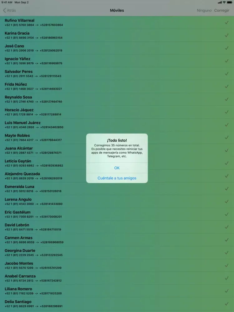 Capturas de pantalla de 10 dígitos iPad 