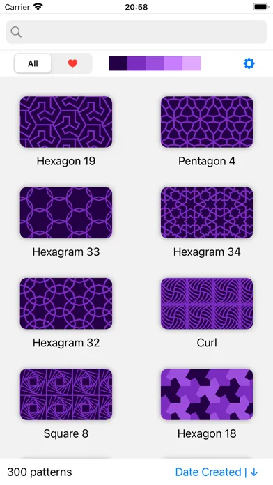 Capturas de tela do Pattern Wallpaper Mobile