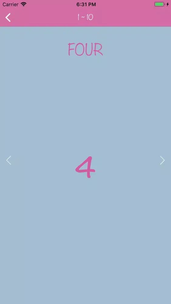Tangkapan layar Number Spelling