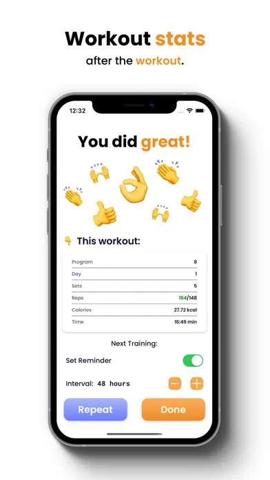 100 Pushups - Increase Reps应用截图