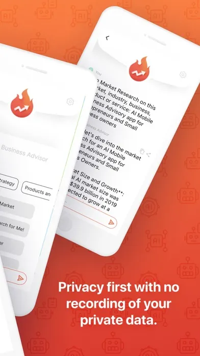 Tangkapan skrin 100X AI Business Advisor Chat