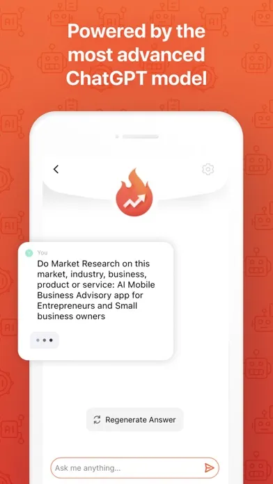 Tangkapan skrin 100X AI Business Advisor Chat