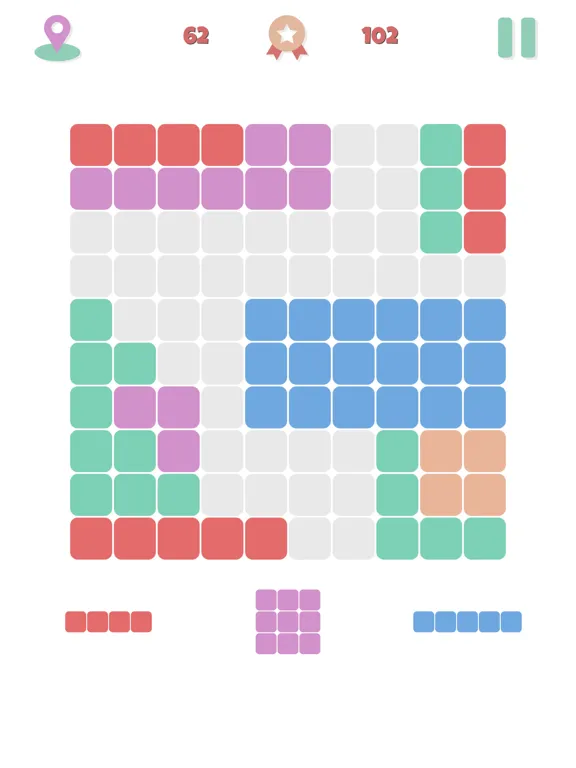 1010 puzzle game iPad  Screenshots