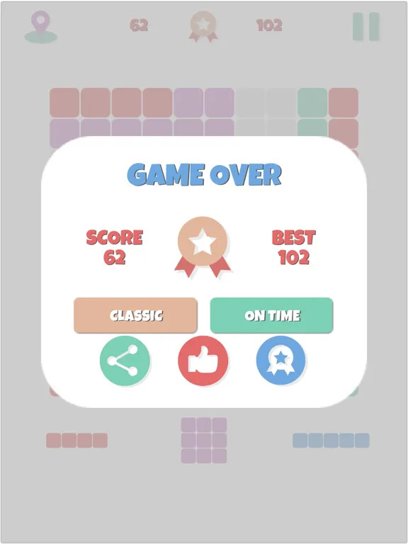 1010 puzzle game iPad  Screenshots