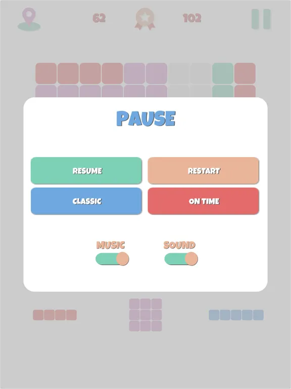 1010 puzzle game iPad  Screenshots