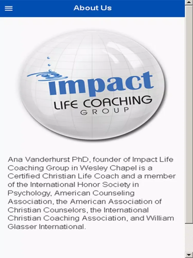 Impact Life Coach Group iPad  Screenshots