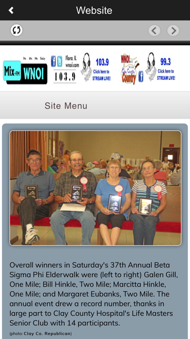 WNOI 103.9 Mix FM Screenshots
