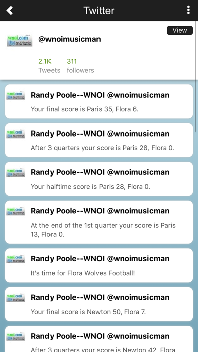 WNOI 103.9 Mix FM Screenshots