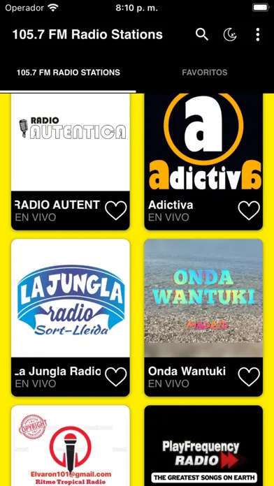 Screenshot di 105.7 FM Radio stations