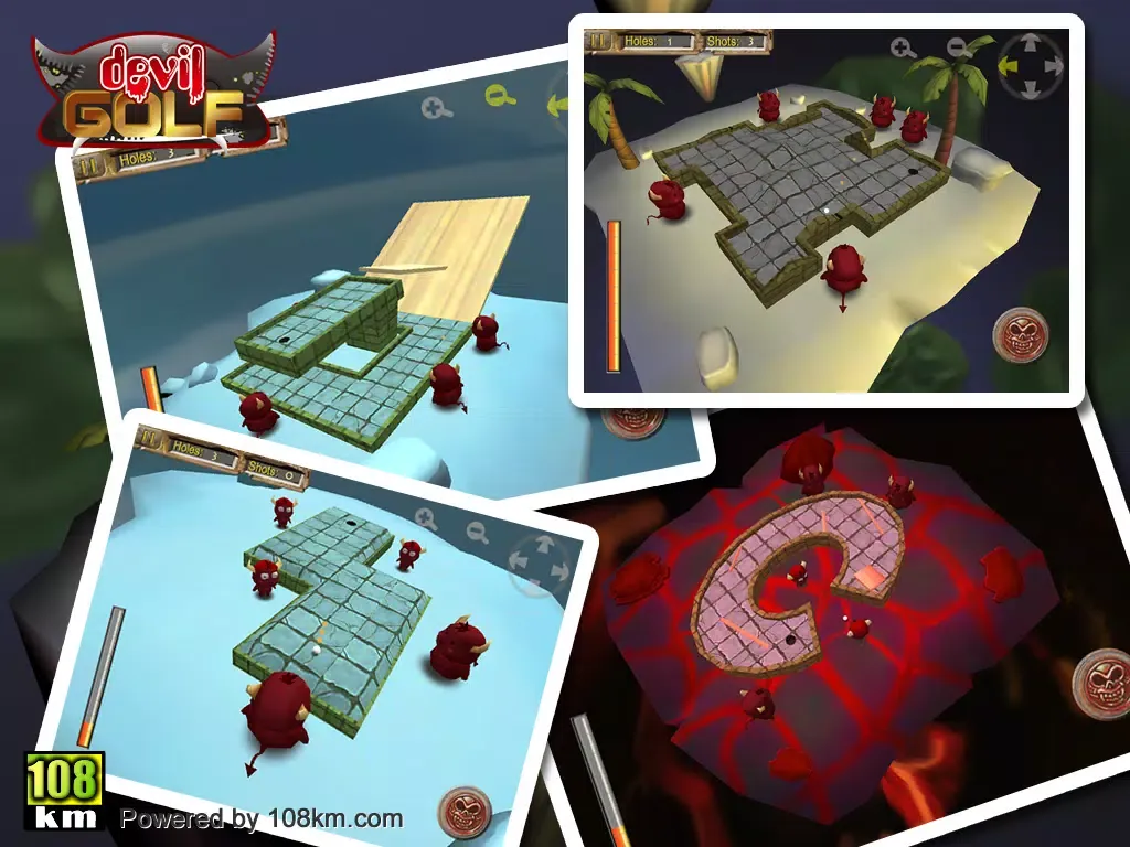 Ảnh chụp màn hình của Devil Golf HD Free iPad 