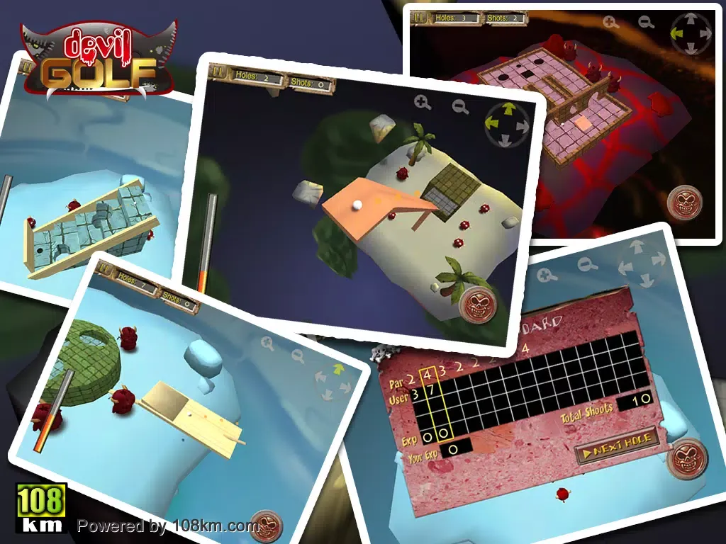 Ảnh chụp màn hình của Devil Golf HD Free iPad 