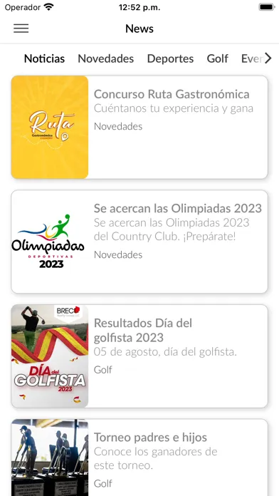 Country Club de Barranquilla應用截圖