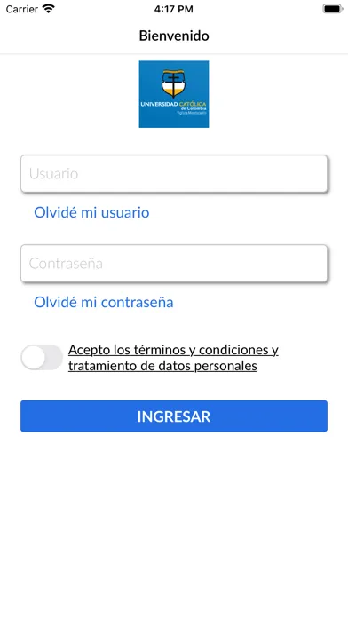 UCatólicApp Screenshots