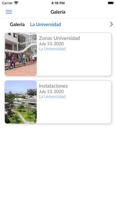 UCatólicApp Screenshots