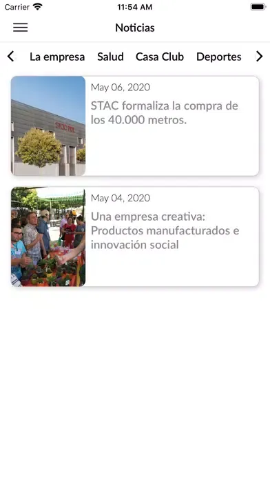 Capturas de tela do VIVENIQ