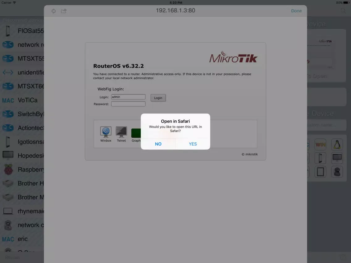 ภาพหน้าจอของ CamScan Lite iPad 