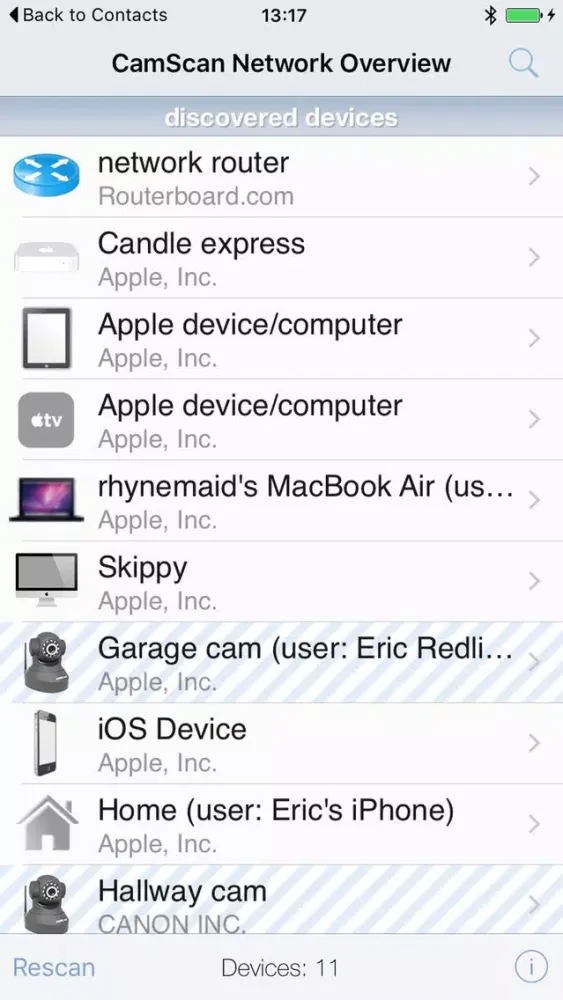 ภาพหน้าจอของ CamScan Lite