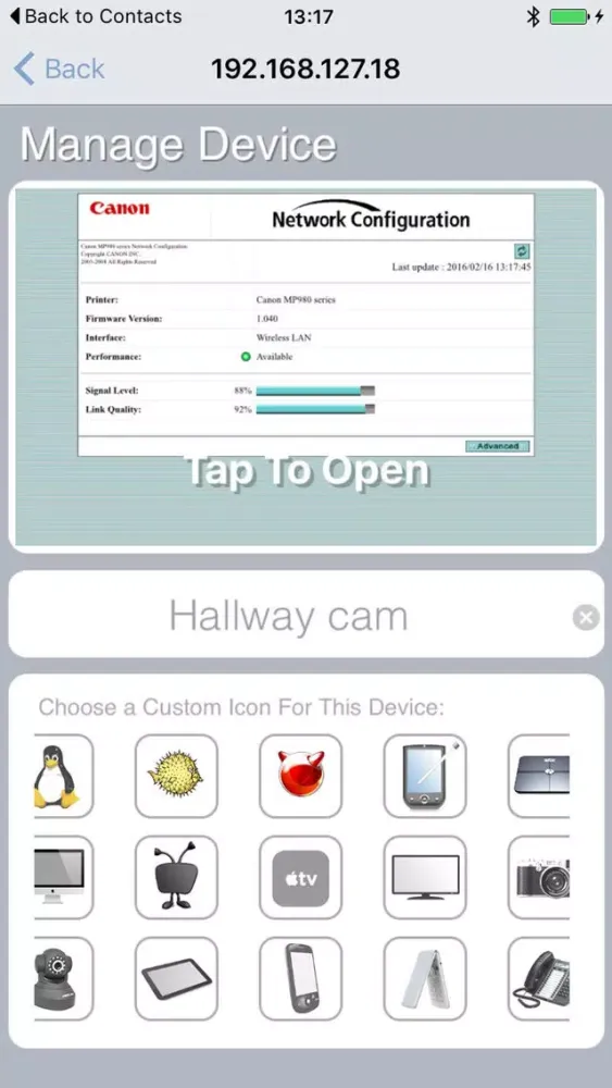 ภาพหน้าจอของ CamScan Lite