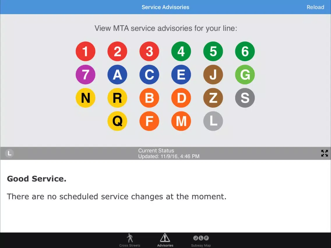 Ảnh chụp màn hình của CrossWalk NYC: cross-street finder & subway map iPad 