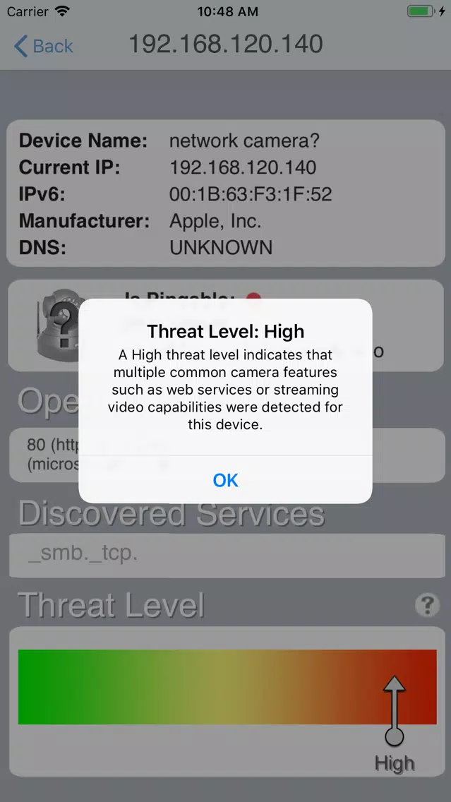 Network Camera Scanner Screenshots