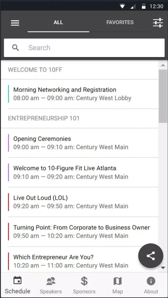 10-Figure Fit Live Mobile应用截图