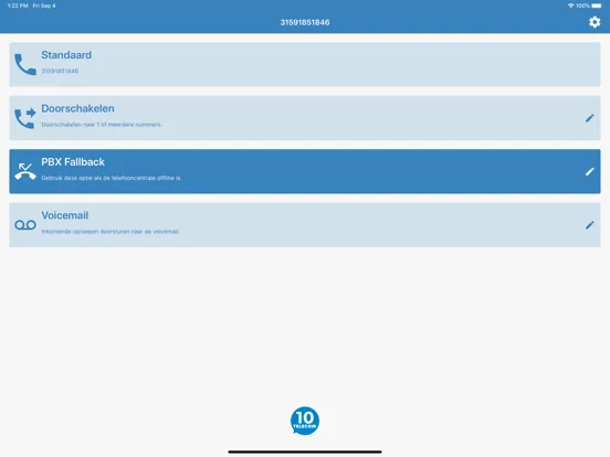 VoIP Forward iPad 應用截圖