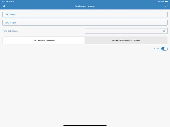 VoIP Forward iPad 應用截圖